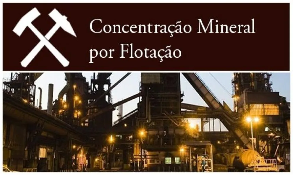 Concentração mineral por flotação, curso online da Sigma Treinamentos